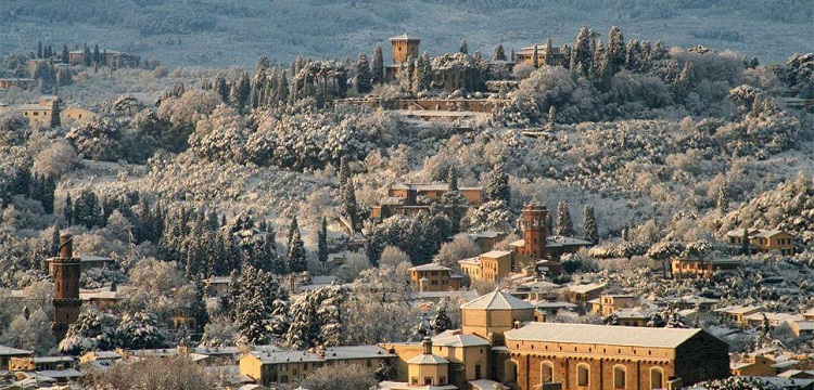 Quando nevica a Firenze, panorama